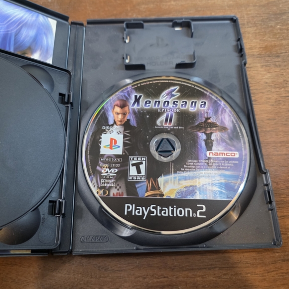 Xenosaga Episode II for PlayStation 2 - Blue Cover - Picture 4 of 6